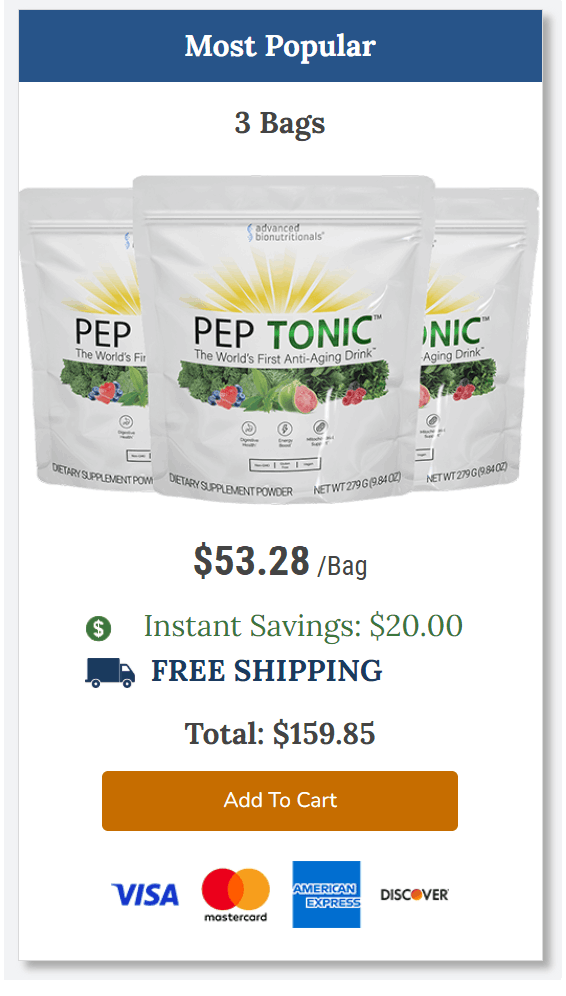 Pep Tonic Buy Now 3Bags